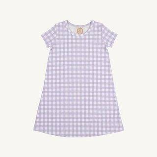 The Beaufort Bonnet Company Polly Play Dress – Lauderdale Lavender Gingham - Sunny Meadow Boutique