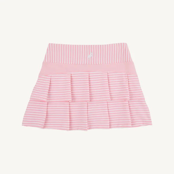 The Beaufort Bonnet Company Prepletic Cindy Skort - Sandpearl Pink Stripe - Sunny Meadow Boutique