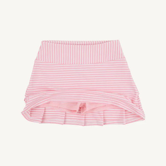 The Beaufort Bonnet Company Prepletic Cindy Skort - Sandpearl Pink Stripe - Sunny Meadow Boutique
