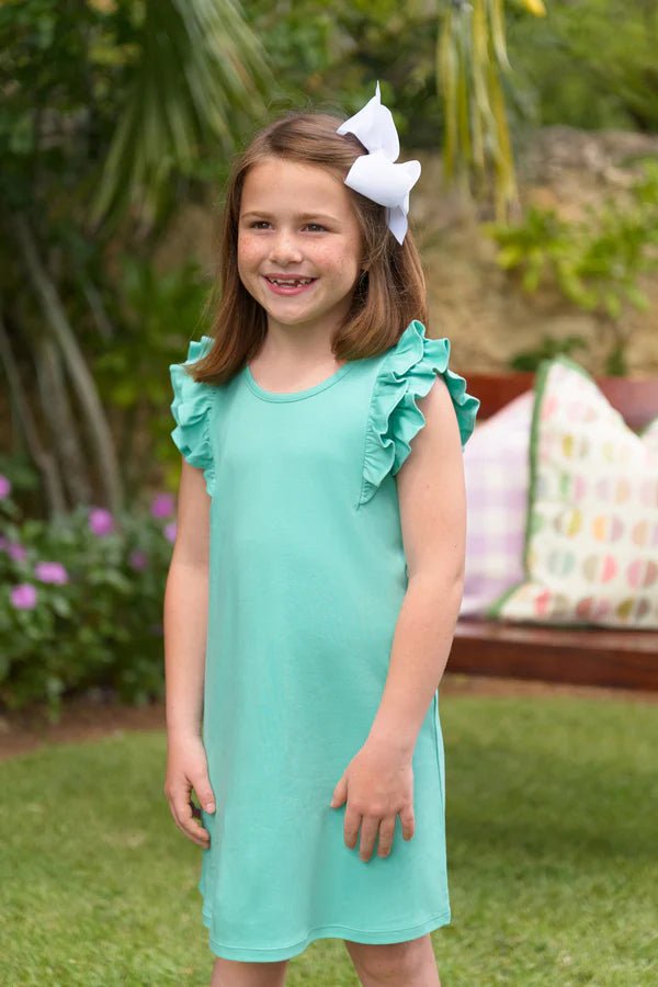 The Beaufort Bonnet Company Ruehling Ruffle Dress - Sunny Meadow Boutique