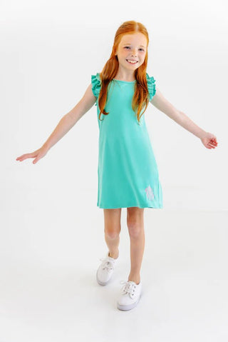The Beaufort Bonnet Company Ruehling Ruffle Dress - Sunny Meadow Boutique