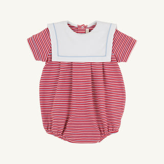 The Beaufort Bonnet Company Townes Top Sail Bubble - Richmond Red - Sunny Meadow Boutique