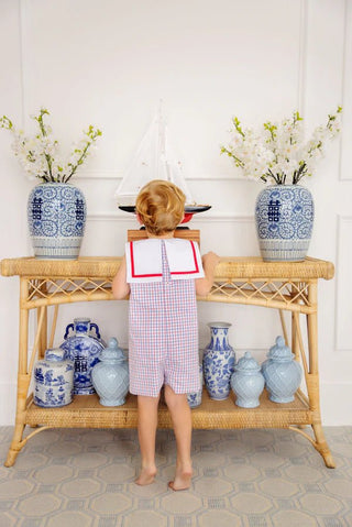 The Beaufort Bonnet Company Towne's Top Sail Jon Jon - Lake Powell Plaid with Worth Avenue White - Sunny Meadow Boutique