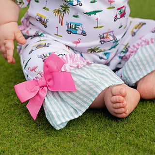 The Palms Girls Golf Romper - Sunny Meadow Boutique