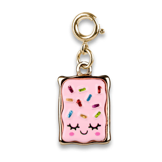 Gold Toaster Cake Charm