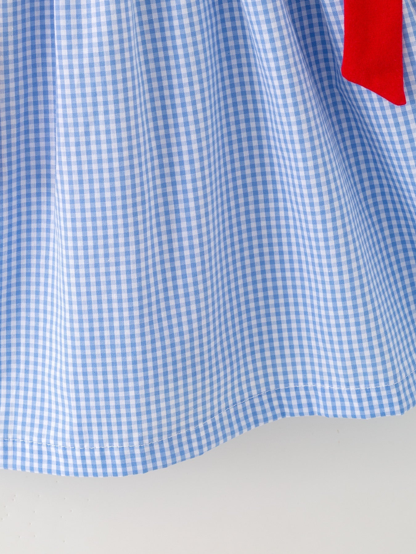 Toddler Girls Baseball Smocked Dress – Blue Plaid Summer Outfit - Sunny Meadow Boutique