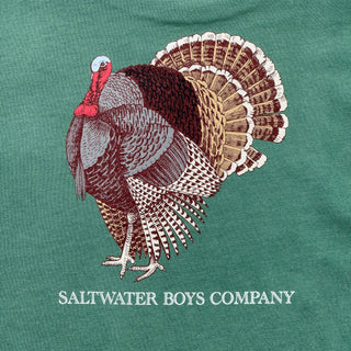 Turkey Boys Graphic Tee LS Green - Sunny Meadow Boutique