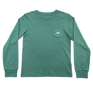 Turkey Boys Graphic Tee LS Green - Sunny Meadow Boutique