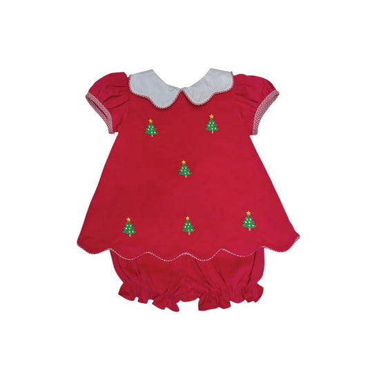 Twinkle Tree Holiday Bloomer Set - Sunny Meadow Boutique