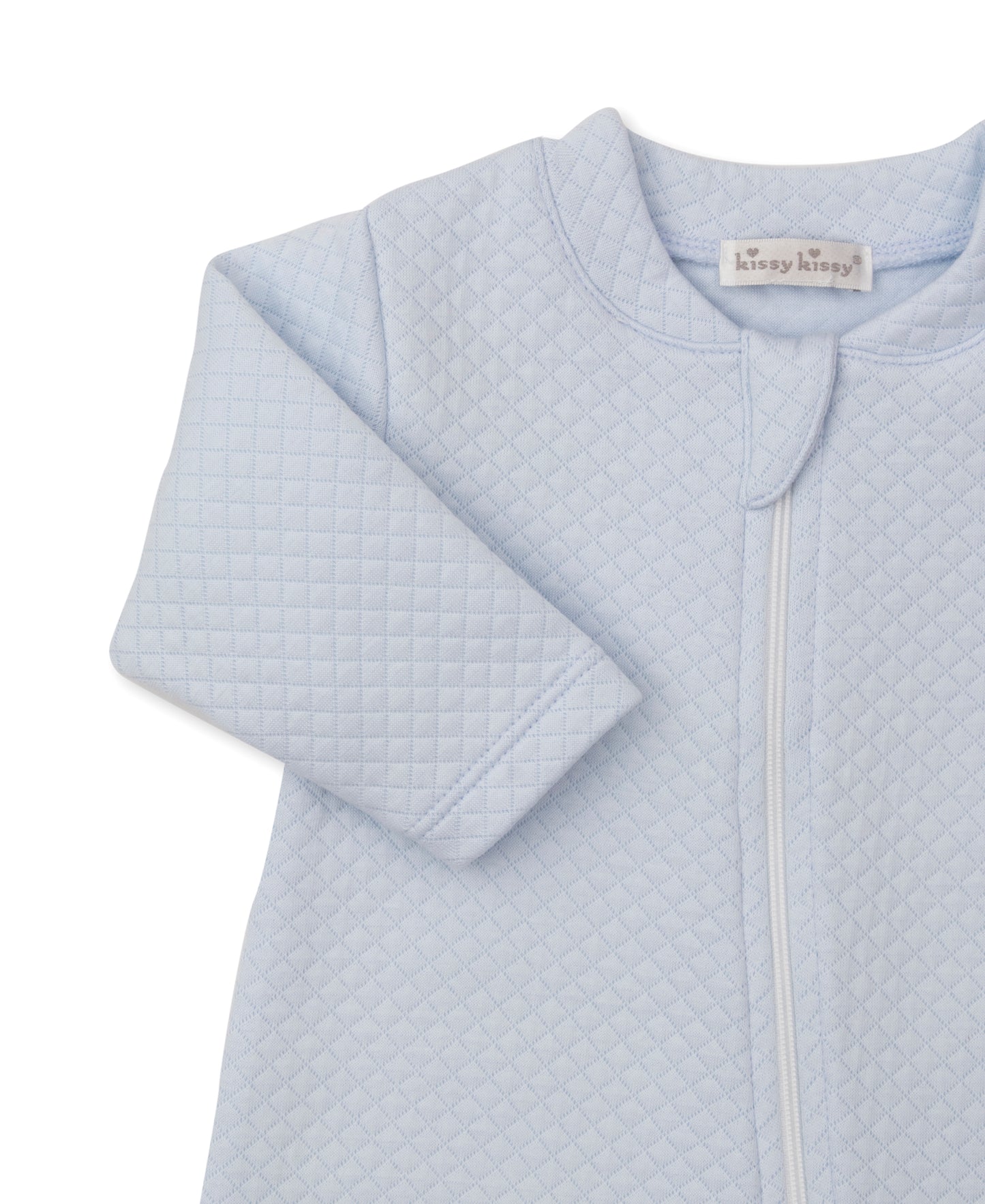 Teddy Bear Time Jacquard Zip Footie