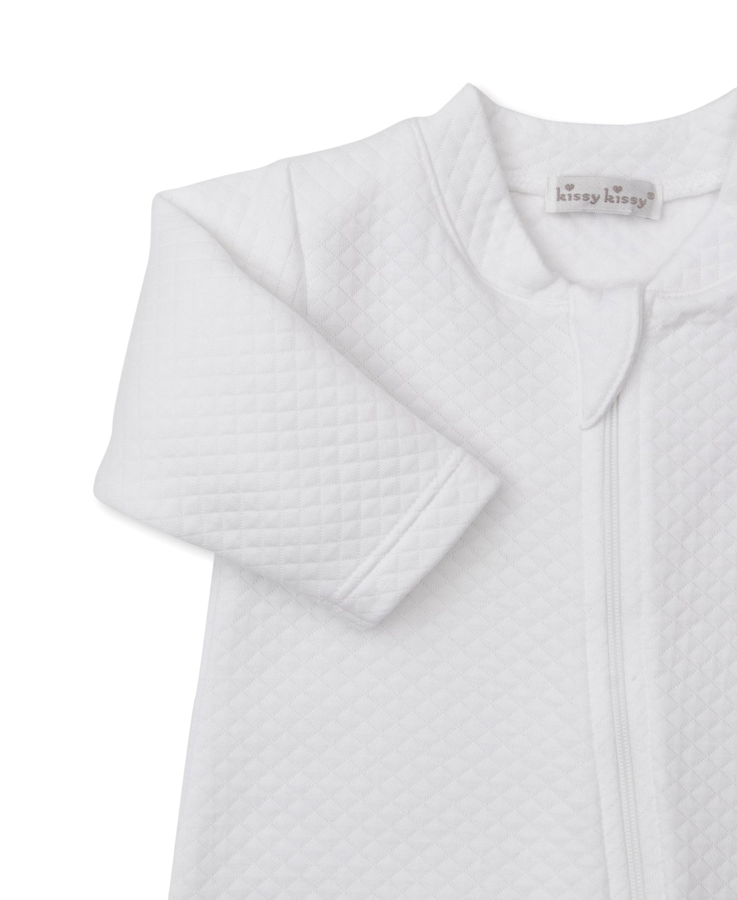 Teddy Bear Time Jacquard Zip Footie