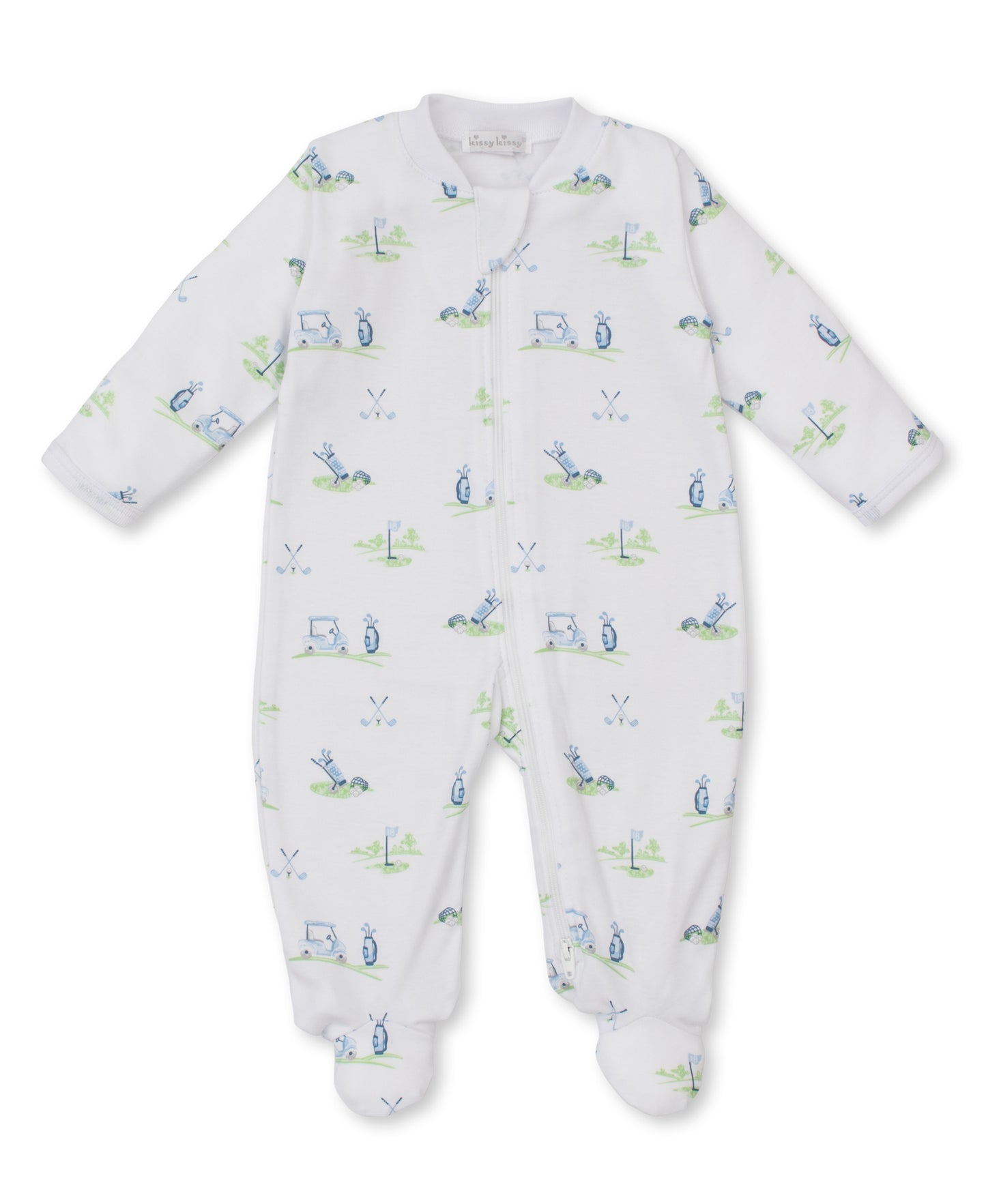 Fairway Foursome Footie with Zip