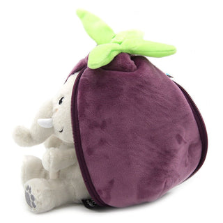 Velvet the Elephant/Eggplant - Flipetz - Sunny Meadow Boutique