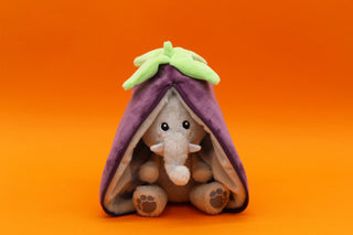 Velvet the Elephant/Eggplant - Flipetz - Sunny Meadow Boutique