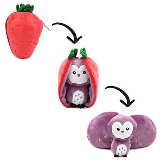 Violet the Owl/Strawberry - Flipetz - Sunny Meadow Boutique